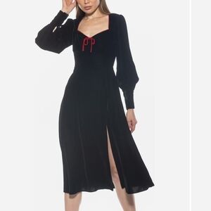 Alexia Admor Willa Velvet Dress